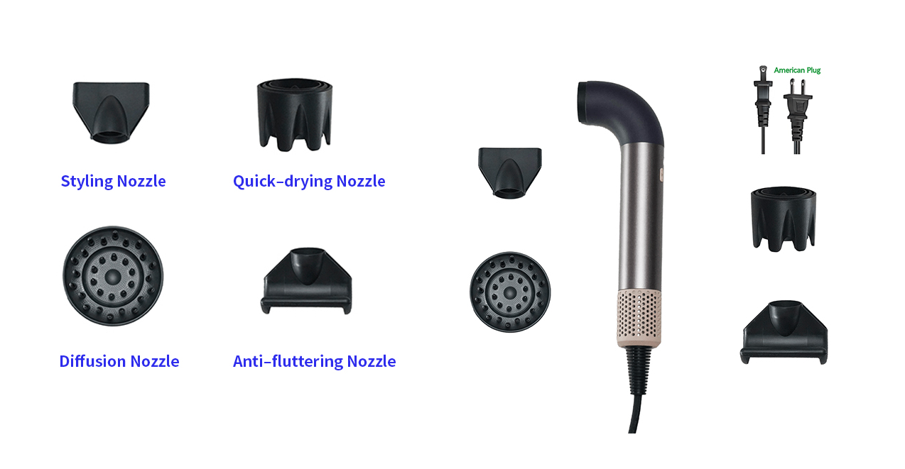 Curved Design Hair Dryer Curved Design Hair Dryer