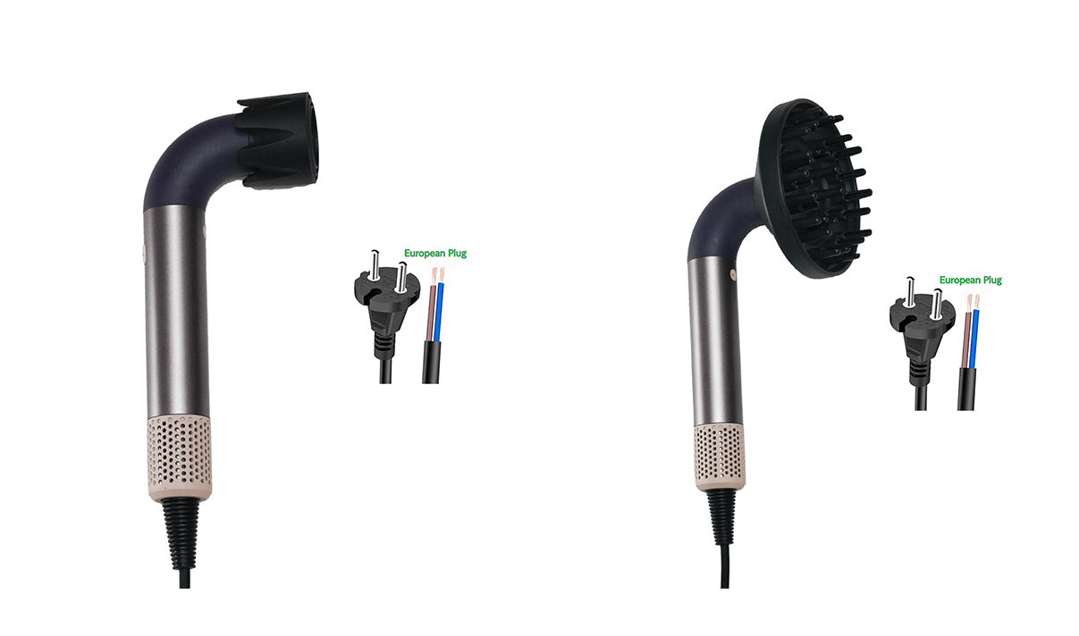 Customizable Curved Tube Hair Dryer Customizable Curved Tube Hair Dryer