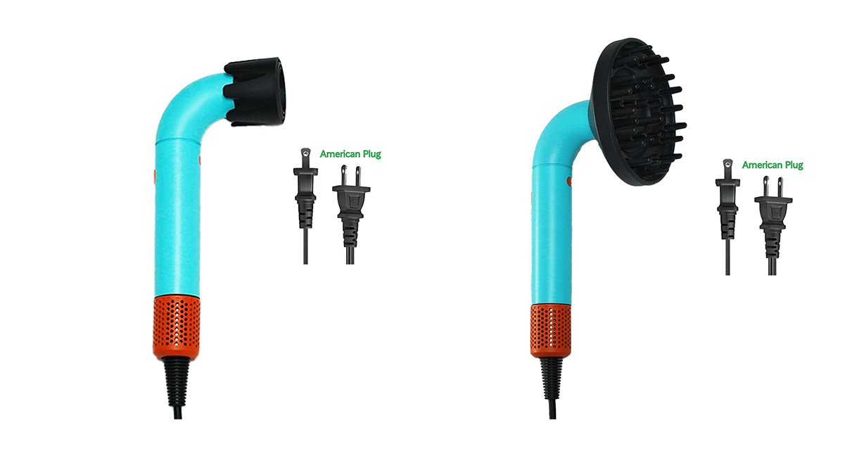 Curved Tube Hair Dryer Curved Tube Hair Dryer