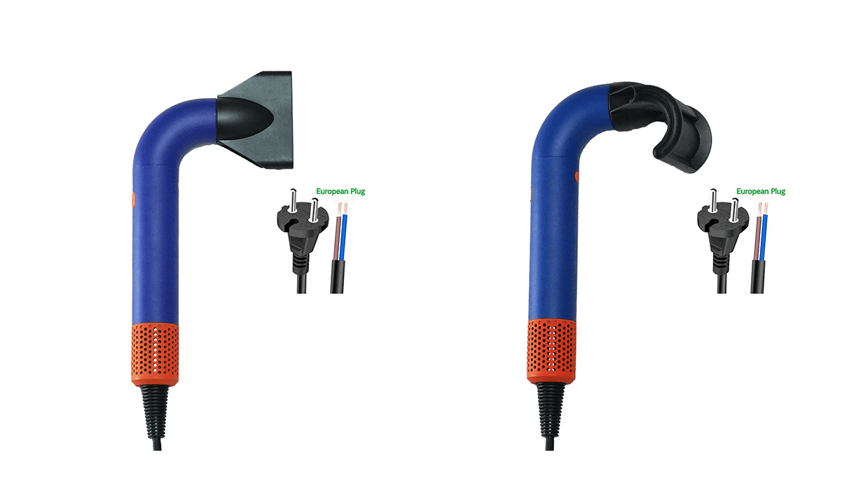 Professional Curved Tube Hair Dryer Professional Curved Tube Hair Dryer