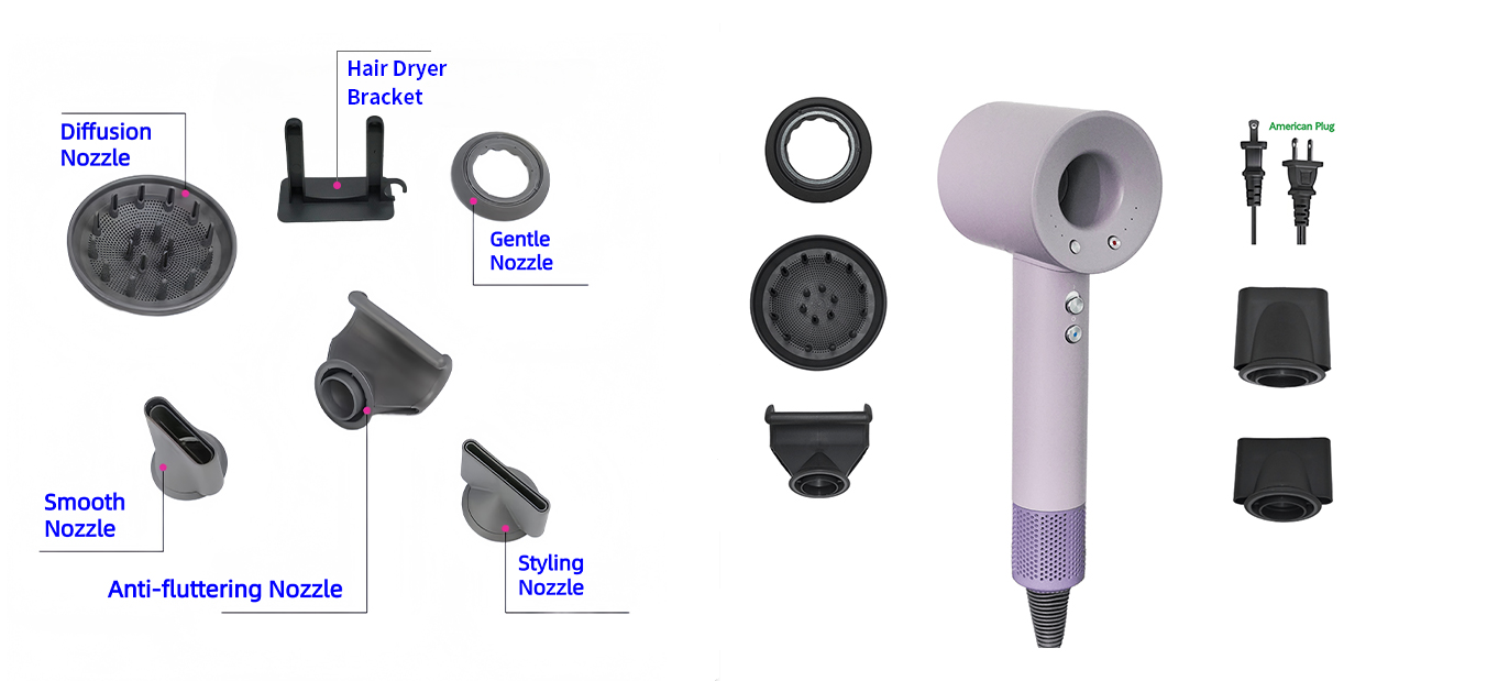 light purple high speed hair dryer light purple high speed hair dryer