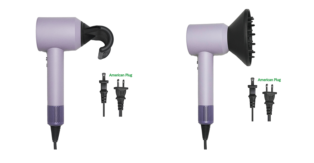 USA901 light purple high speed hair dryer USA901 light purple high speed hair dryer