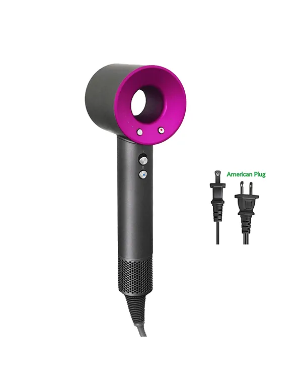 USA1201 purple background black body 1100 RPM high-speed hair dryer