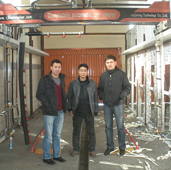 Automatic car washing equipment
