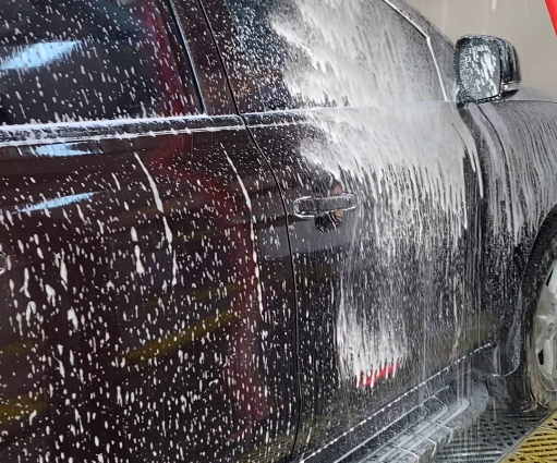 coin-operated auto car washmachine