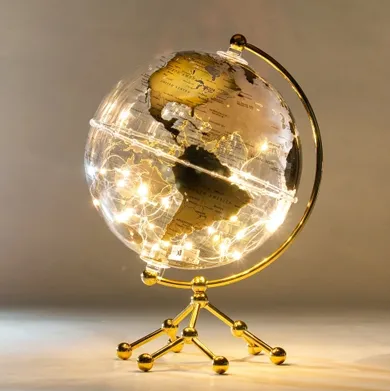 Globe World Manufacture Custom Novelty Creative Globe Earth Map for Home Decoration