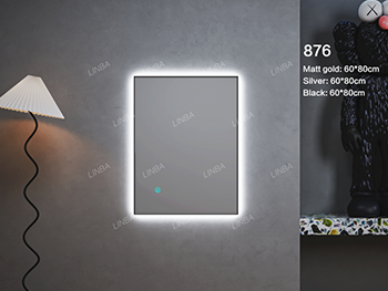 High-brightness LED smart bathroom mirror High-brightness LED smart bathroom mirror