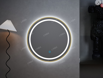 Multifunctional smart mirrors with waterproof LED systems