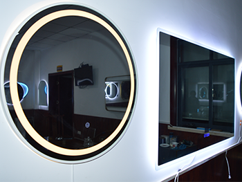 Smart bathroom mirror with LED light Smart bathroom mirror with LED light
