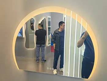 Multifunctional smart bathroom mirror
