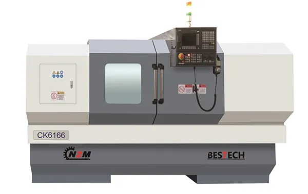 CK6166/CK6180 Flat bed CNC lathe with hardened rails