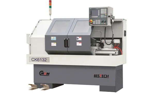 CK6132 Flat bed CNC lathe with hardened rails