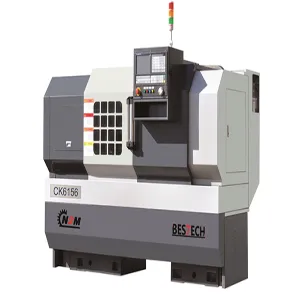 CK6156 Flat bed CNC lathe with hardened rails