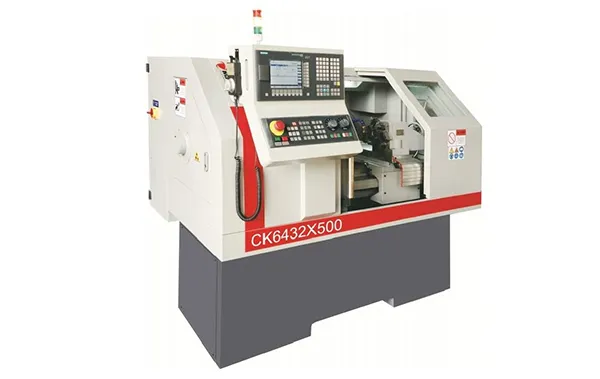 CK6432 Flat bed CNC lathe with hardened rails