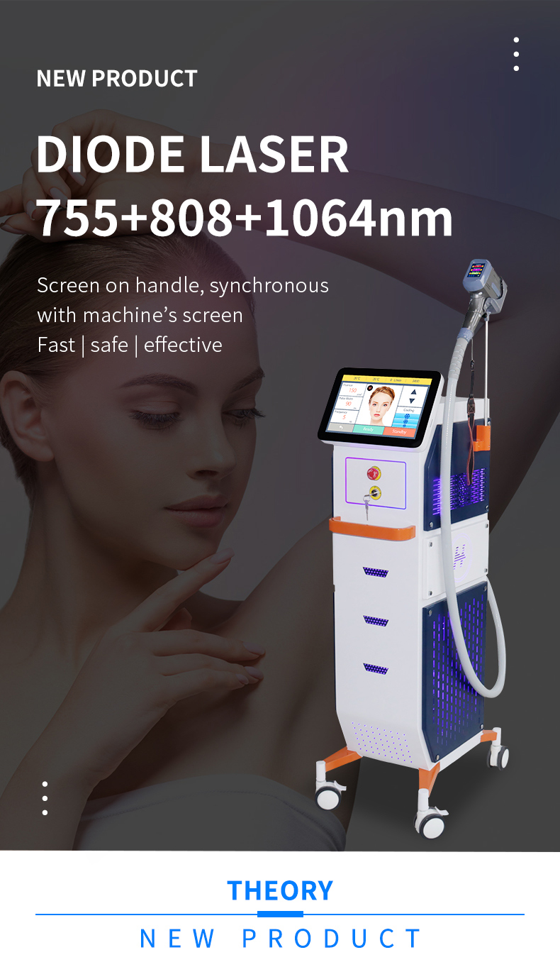 Láser Hair Removal Professional Machine