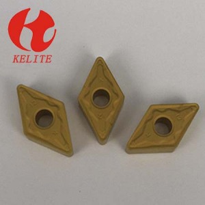 DNMG150612-PMK Yellow Coated CNC Turning Inserts For Machnical Parts Semi Finish Process