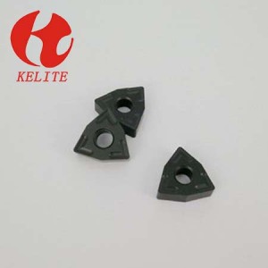 Original CNC Turning Inserts WNMG080408-ZT With Outstanding Wear Life For Cast Iron / Steel