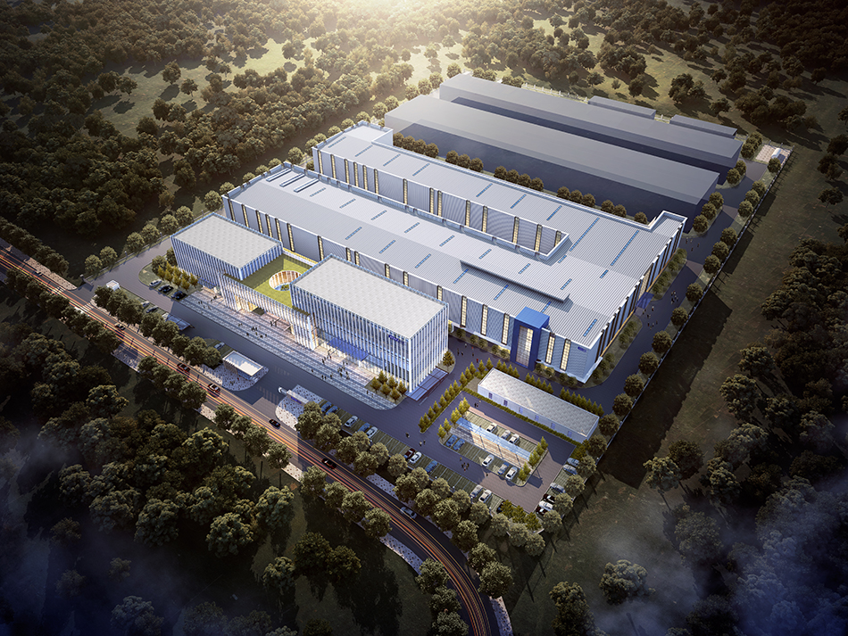 Zhuzhou Kerno Yeni fabrika tesisleri