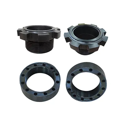 Cylinder liner flange and cylinder liner gland