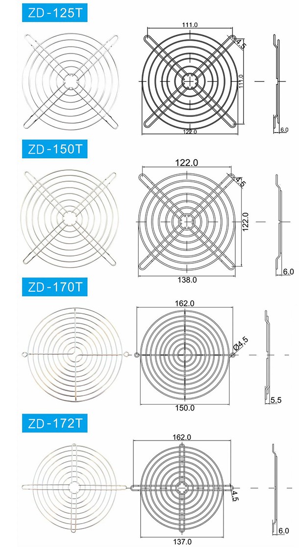 Metal grille