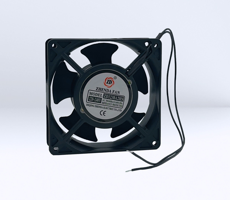 Shaded pole structure AC fan