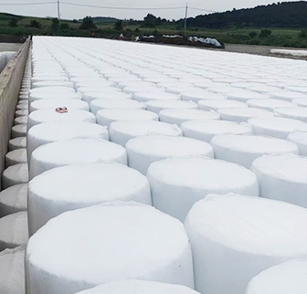 How to storage silage with silage film