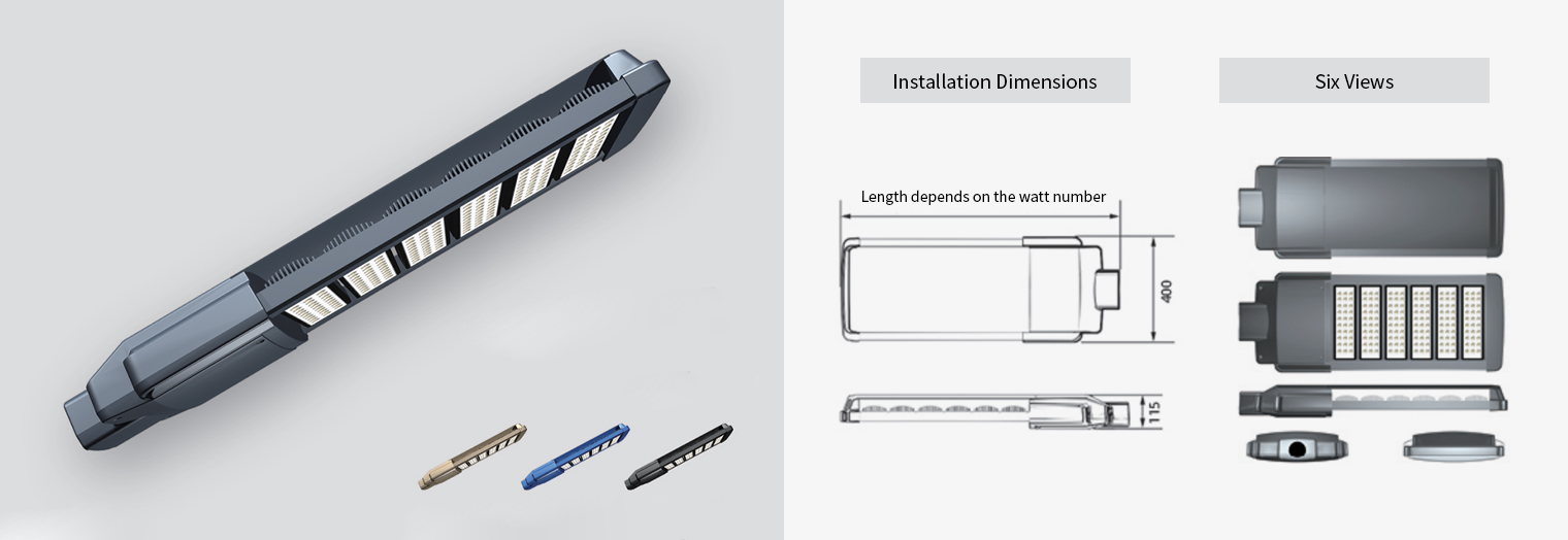TRANSFORMER Series LED street light for highway and urban road illumination TRANSFORMER Series LED street light for highway and urban road illumination