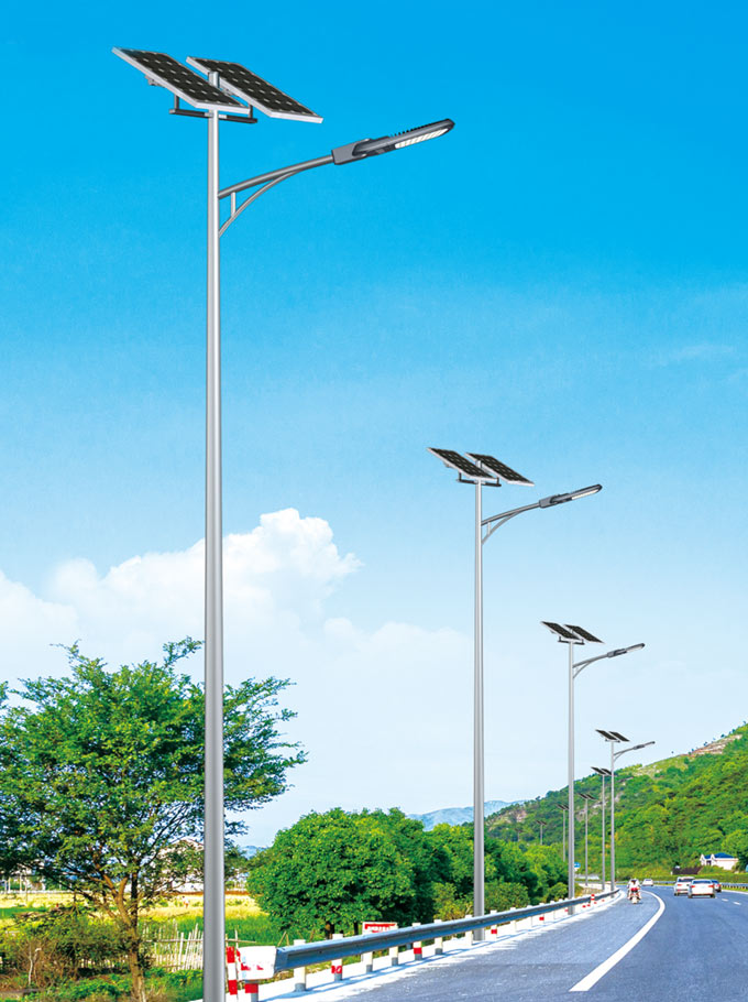 Solar LED street lighting system for municipal and rural road applications Solar LED street lighting system for municipal and rural road applications