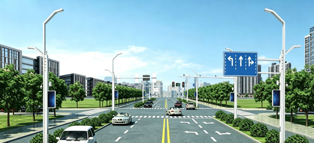 Municipal LED street lighting solution for urban roads Municipal LED street lighting solution for urban roads