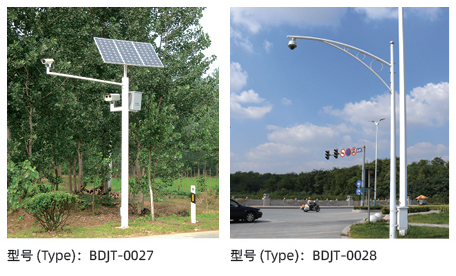 Solar and integrated traffic camera pole configurations Solar and integrated traffic camera pole configurations