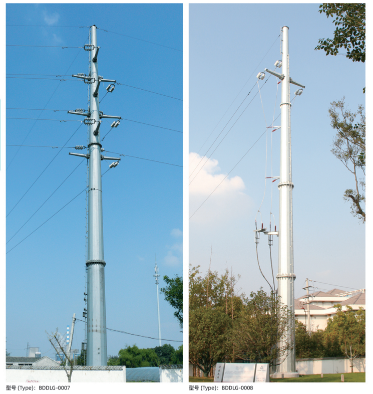 Heavy-duty tapered steel pole for power-line projects Heavy-duty tapered steel pole for power-line projects