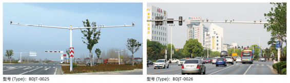 Cantilever traffic monitoring camera poles Cantilever traffic monitoring camera poles