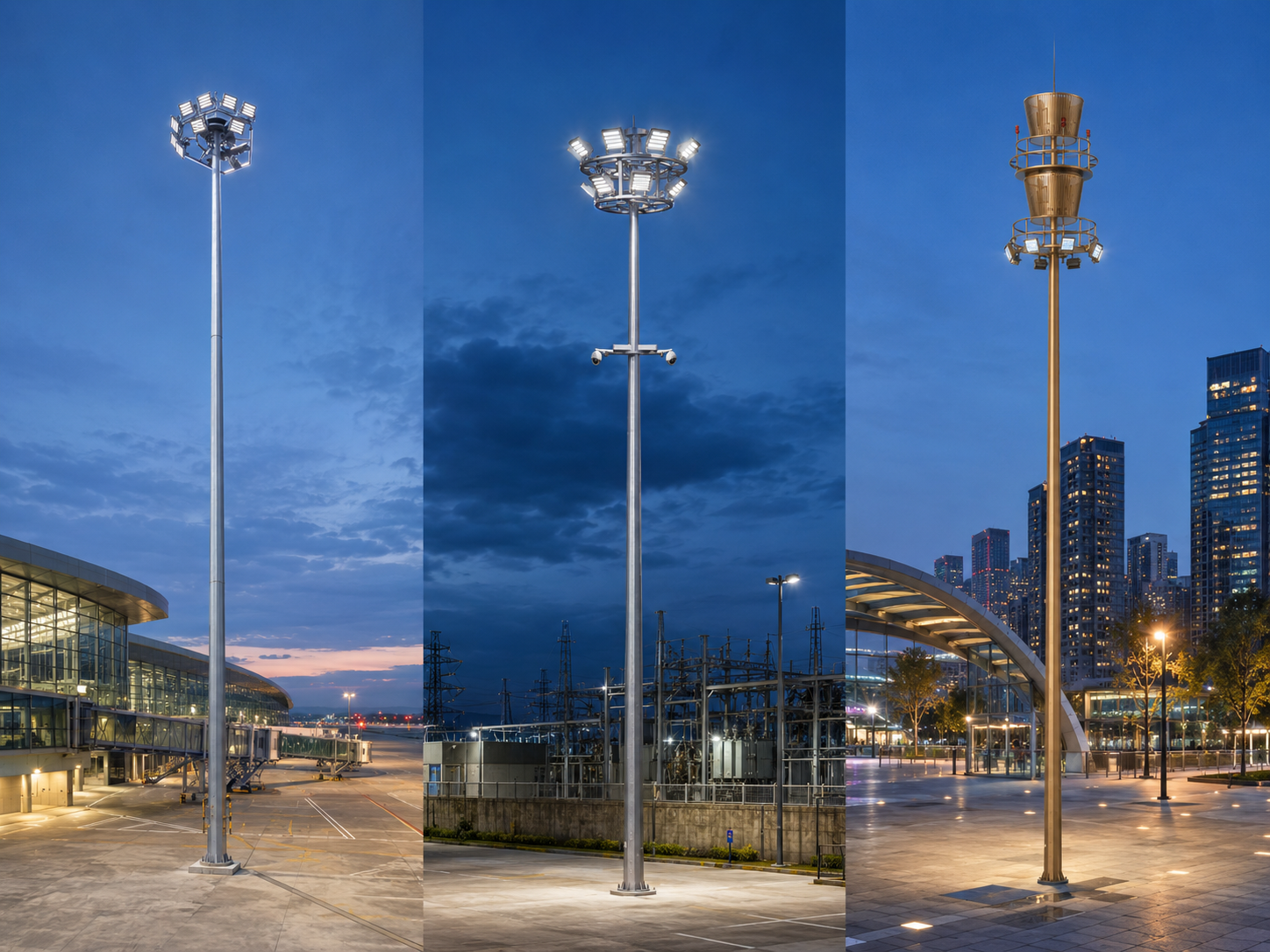 Liftable dual lift and smart high mast lighting systems Liftable dual lift and smart high mast lighting systems