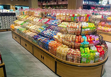 Supermarket shelves Supermarket shelves