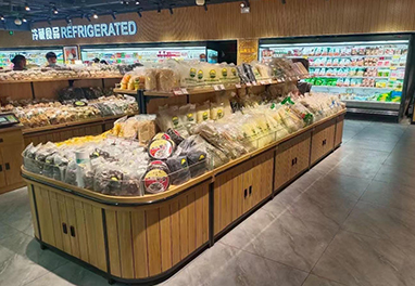 Supermarket shelves Supermarket shelves