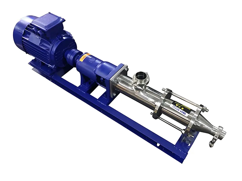 Explosion-proof horizontal single-screw pump