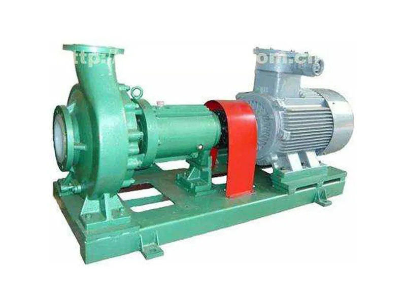 IHF fluorine-lined (high temperature) centrifugal pump