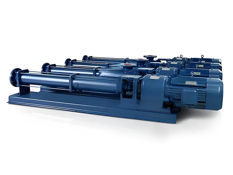 Direct-connected single-screw pump