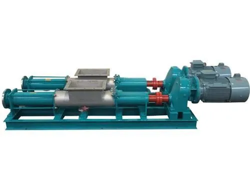 G Feeding Screw Pump for Filter Presses