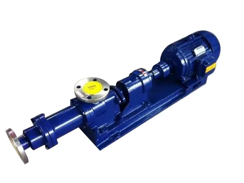 Sludge screw pump