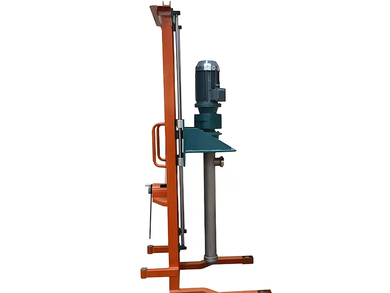 Vertical portable screw pump