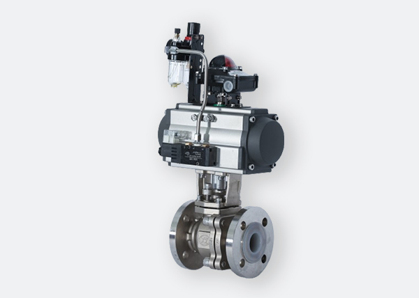 PFA pneumatic valve PFA pneumatic valve