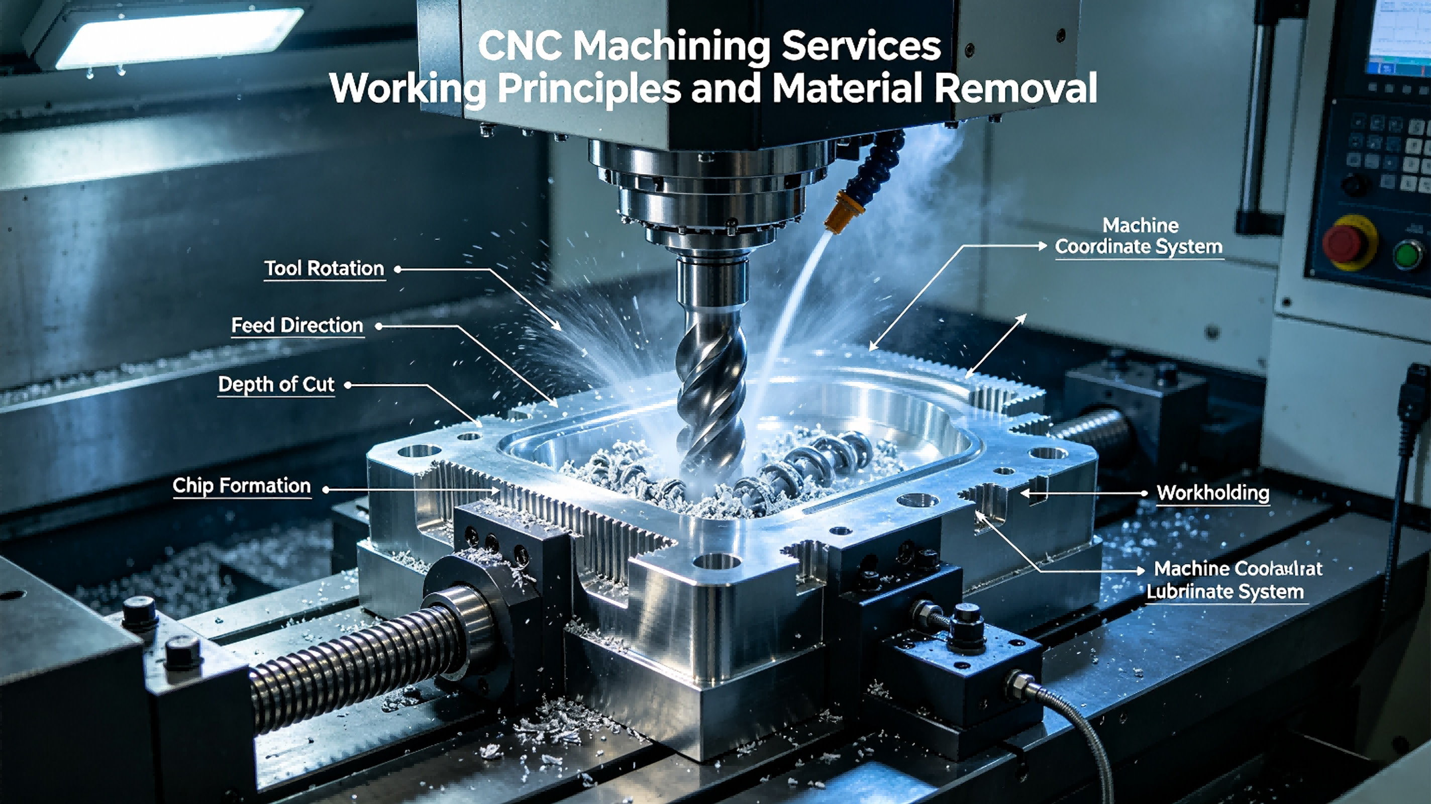 CNC Machining Services Working Principles and Material Removal CNC Machining Services Working Principles and Material Removal