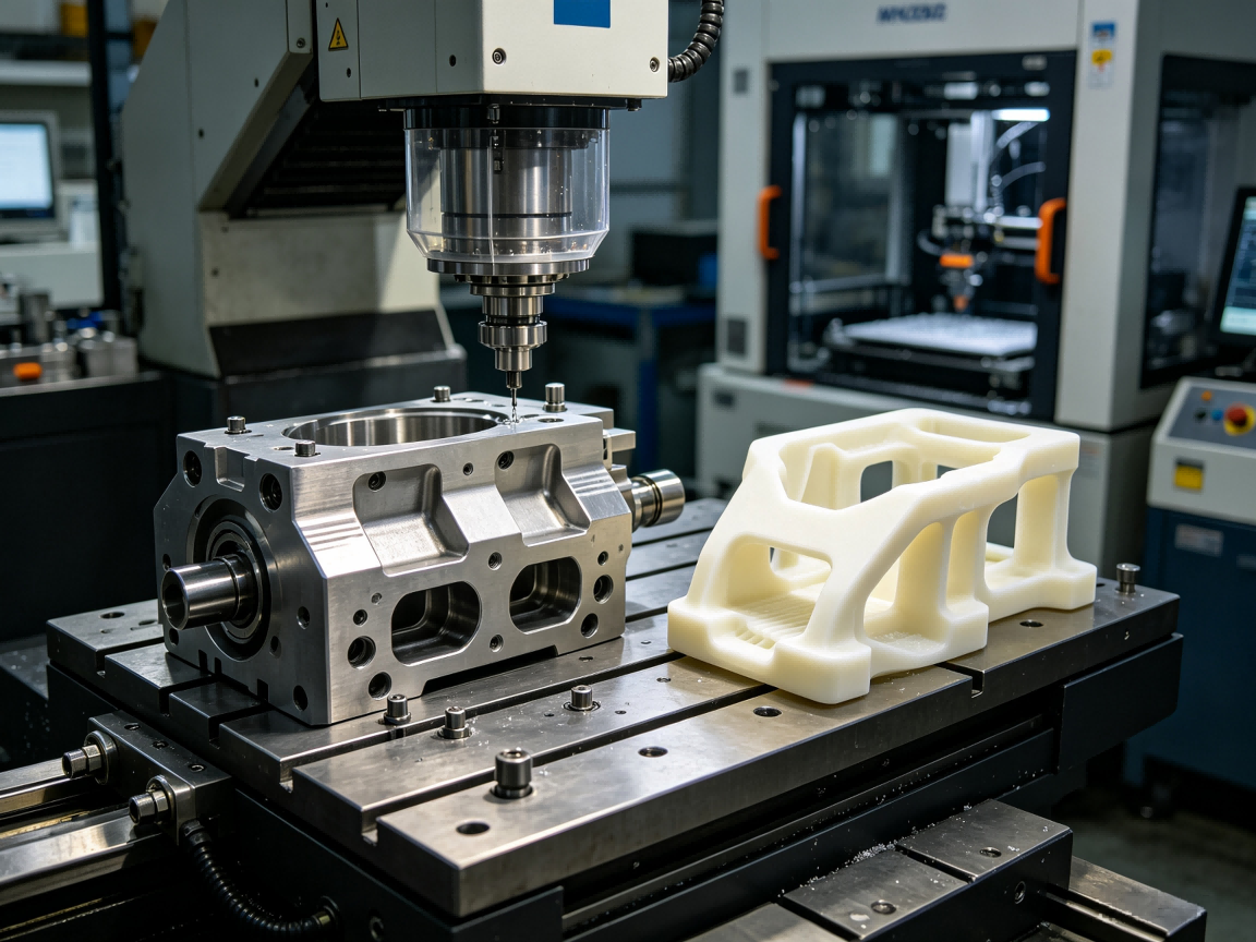 CNC Machining vs 3D Printing Process Selection CNC Machining vs 3D Printing Process Selection