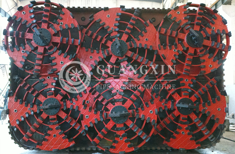 Combined Cutterhead Rectangular Pipe Jacking Machine