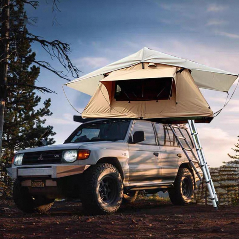 Tent soft pack flipping Tent soft pack flipping