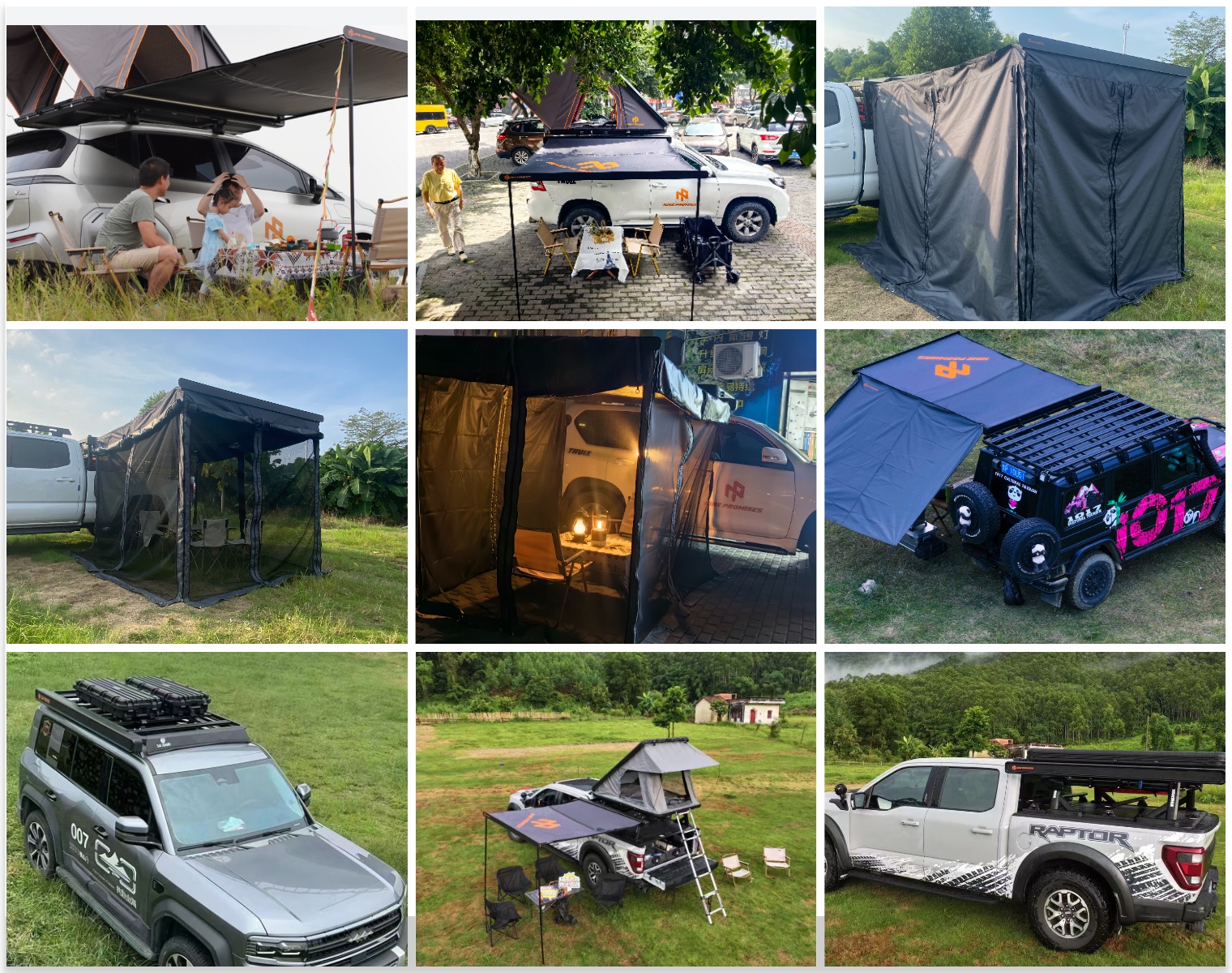 Telescopic push-pull tent Telescopic push-pull tent