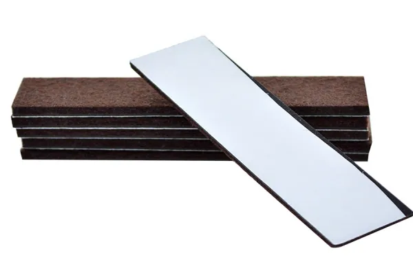 5mm dicker selbstklebender 100% Wollfilzstreifengürtel für Industriezwecke
