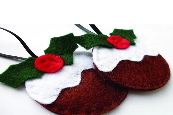 Kit Pokok Krismas Felt Custom Untuk Hiasan