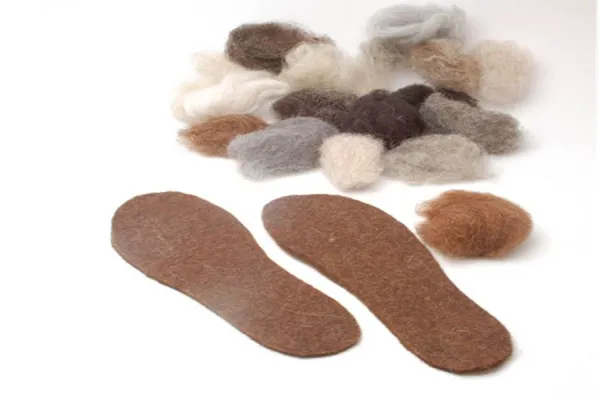 Soft Walking Trim Line Warm Felt Insole for Shoes 